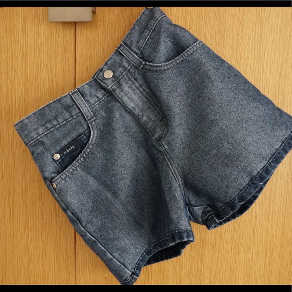 VINTAGE 🎀 90s High Waisted Denim Shorts by Riders